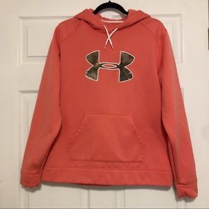 Under Armour Women’s Hoodie Pink Camo Large